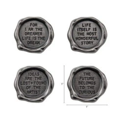 Tim Holtz Idea-ology Quote Seals And Red Tape 1/4 Bundle -Simon Says Stamp 1 527620 FS 0