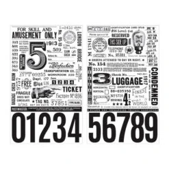 Tim Holtz Idea-ology REMNANT RUBS LABELED Th94237 8 Tim Holtz Idea-ology REMNANT RUBS LABELED Th94237 -Simon Says Stamp 1 527622 FS 0