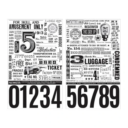 Tim Holtz Idea-ology REMNANT RUBS LABELED Th94237 4 Tim Holtz Idea-ology REMNANT RUBS LABELED Th94237 - Image 2