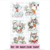 C.C. Designs DOC THE HUSKY Clear Stamp Set Ccd0288 -Simon Says Stamp 1 527644 FS