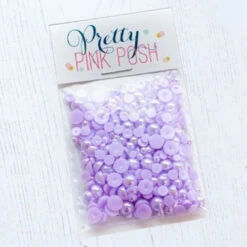 Pretty Pink Posh Pansy Purple Pearls