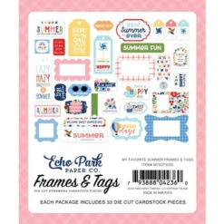 Echo Park MY FAVORITE SUMMER Ephemera Frames And Tags Mys273025* -Simon Says Stamp 1 528968 FS alt01 534285b5 136a 46f9 b3a9 8a4ef97a5a4b