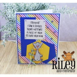 Riley And Company Funny Bones Deadly Piece Of Yarn Clear Stamp Rwd-1008 -Simon Says Stamp 1 530517 FS alt2