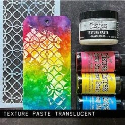 Tim Holtz Distress Texture Paste Translucent Ranger Tda79668 25 Tim Holtz Distress Texture Paste Translucent Ranger Tda79668 -Simon Says Stamp 1 530633 FS alt02