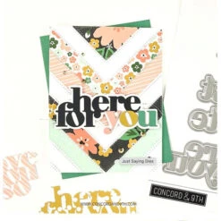 Concord & 9th JUST SAYING Dies 11354 -Simon Says Stamp 1 530670 FS alt2