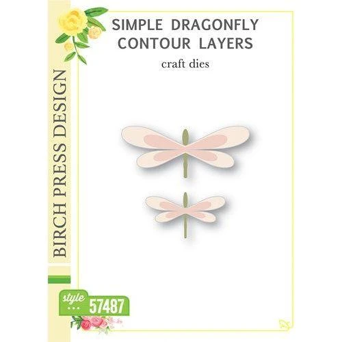 Birch Press Design SIMPLE DRAGONFLY CONTOUR LAYERS Dies 57487 3 Birch Press Design SIMPLE DRAGONFLY CONTOUR LAYERS Dies 57487