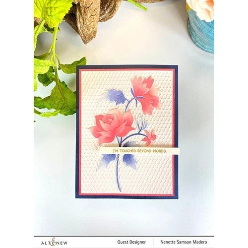 Altenew Vintage Lace 3D Embossing Folder Alt7085 6 Altenew Vintage Lace 3D Embossing Folder Alt7085 - Image 4