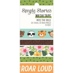 Simple Stories Into The Wild Washi Tape 17625*