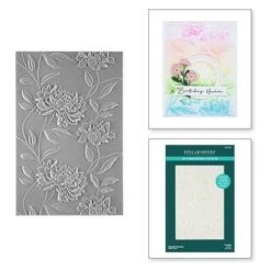 Spellbinders BEAUTIFUL BLOOMS 3D Embossing Folder E3D-026 -Simon Says Stamp 1 536076 FS alt2