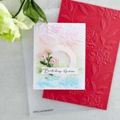 Spellbinders BEAUTIFUL BLOOMS 3D Embossing Folder E3D-026 -Simon Says Stamp 1 536076 FS alt4