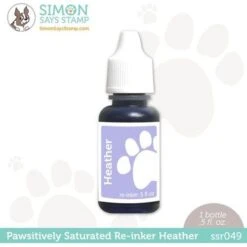 Simon Says Stamp Pawsitively Saturated RE-INKER HEATHER Ssr049