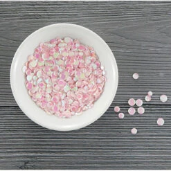 Spellbinders PINK OPALESCENT Color Essentials Sequins Scs-185