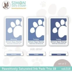 Simon Says Stamp Pawsitively Saturated Ink Trio 18