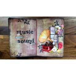 Stamperia CREATE HAPPINESS Stone Paper Mixed Media Journal A5 Jch02a5 -Simon Says Stamp 1 537515 FS alt4