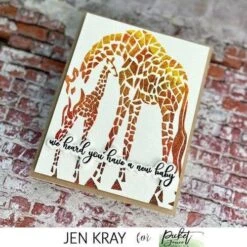 Picket Fence Studios AZTEC SUNFLOWERS Paper Glaze Luxe Pgl105* 13 Picket Fence Studios AZTEC SUNFLOWERS Paper Glaze Luxe Pgl105* -Simon Says Stamp 1 538813 FS alt3