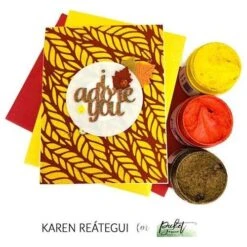 Picket Fence Studios AZTEC SUNFLOWERS Paper Glaze Luxe Pgl105* 14 Picket Fence Studios AZTEC SUNFLOWERS Paper Glaze Luxe Pgl105* -Simon Says Stamp 1 538813 FS alt4