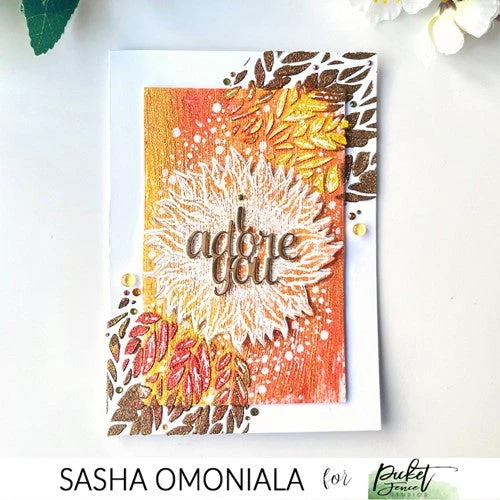 Picket Fence Studios AZTEC SUNFLOWERS Paper Glaze Luxe Pgl105* 10 Picket Fence Studios AZTEC SUNFLOWERS Paper Glaze Luxe Pgl105* - Image 8