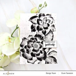 Altenew Sunshine Blossoms 3D Embossing Folder Alt7199 -Simon Says Stamp 1 539962 FS alt3