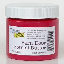 The Crafter's Workshop BARN DOOR Stencil Butter Tcw9091