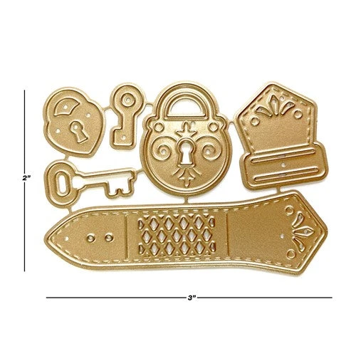 Art Impressions JOURNAL CLASP Watercolor Journals Die Set 5556* 4 Art Impressions JOURNAL CLASP Watercolor Journals Die Set 5556* - Image 2