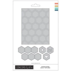 Concord & 9th HONEYCOMB QUILT TOP Dies 11439