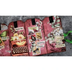 Stamperia CREATE HAPPINESS 2 JOURNAL Rub On Transfer Dflrb12* -Simon Says Stamp 1 541423 FS alt3