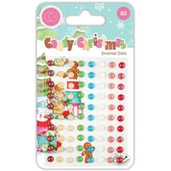Craft Consortium Candy Christmas Enamel Dots Ccadot025