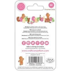 Craft Consortium Candy Christmas Enamel Dots Ccadot025 7 Craft Consortium Candy Christmas Enamel Dots Ccadot025 -Simon Says Stamp 1 541449 FS alt2