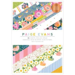 American Crafts Paige Evans GARDEN SHOPPE 6 X 8 Paper Pad 34013780