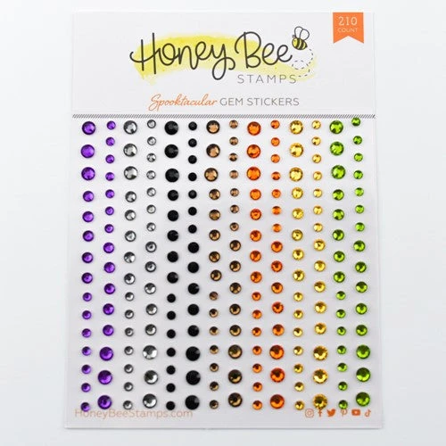 Honey Bee SPOOKTACULAR Gem Stickers Hbgs-037 3 Honey Bee SPOOKTACULAR Gem Stickers Hbgs-037