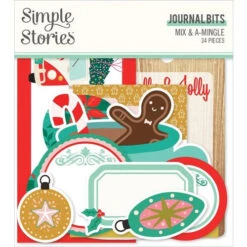 Simple Stories Mix And A-Mingle Journal Bits And Pieces 18518*