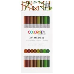 Crafter's Companion Colorista Natural Tones Art Markers Sncol-artm-nat8