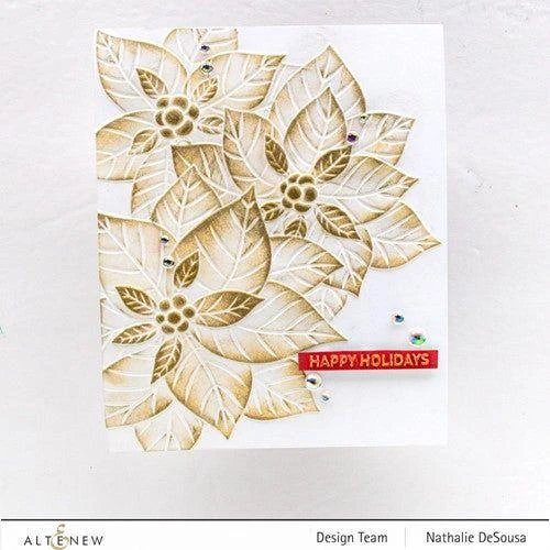 Altenew Happy Holidays 3D Embossing Folder Alt7337 4 Altenew Happy Holidays 3D Embossing Folder Alt7337 - Image 2