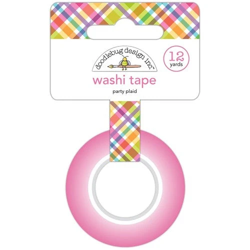 Doodlebug PARTY PLAID Washi Tape 7845 3 Doodlebug PARTY PLAID Washi Tape 7845