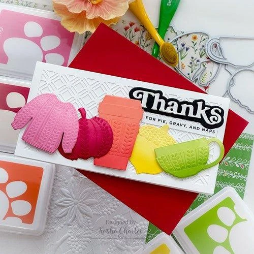 Simon Says Stamp Embossing Folder And Dies Autumn Knits Sfd308 Cozy Hugs 7 Simon Says Stamp Embossing Folder And Dies Autumn Knits Sfd308 Cozy Hugs - Image 5