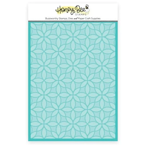 Honey Bee Kaleidoscope 3D Embossing Folder Hbef-002 3 Honey Bee Kaleidoscope 3D Embossing Folder Hbef-002