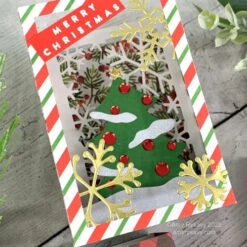 Honey Bee MAKE IT MERRY 6 X 8.5 Paper Pad Hbpa-038 -Simon Says Stamp 1 548937 FS alt04