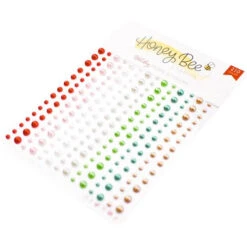 Honey Bee Holiday Pearl Stickers Hbgs-prl07 6 Honey Bee Holiday Pearl Stickers Hbgs-prl07 -Simon Says Stamp 1 548945 FS alt0