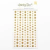 Honey Bee Gold Glimmer Enamel Stickers Hbes-009