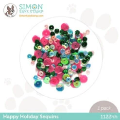 Simon Says Stamp Embellishment Mix Happy Holiday 1122hh *