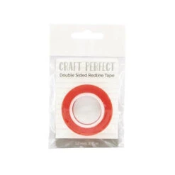 Tonic 12MM X 5M DOUBLE SIDED REDLINE TAPE Craft Perfect 9733e