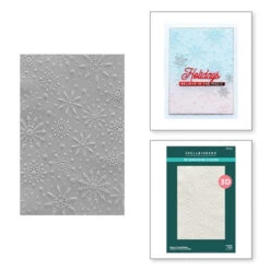 Spellbinders FLURRY OF SNOWFLAKES 3D Embossing Folder E3D-042 -Simon Says Stamp 1 550548 FS alt2