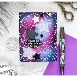 Hero Arts STAR CLUSTER Stencil SA218 -Simon Says Stamp 1 552050 FS alt3