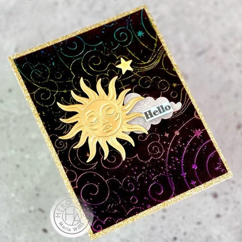 Hero Arts Cling Stamp CELESTIAL BOLD PRINTS CG895* 5 Hero Arts Cling Stamp CELESTIAL BOLD PRINTS CG895* - Image 3