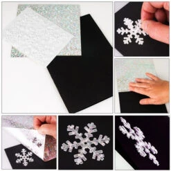 Scrapbook Adhesives 3D FOAM SNOWFLAKES White Mix 01216 -Simon Says Stamp 1 552200 FS alt3