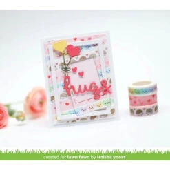 Lawn Fawn STRING OF HEARTS Washi Tape Lf3028 -Simon Says Stamp 1 552604 FS alt3