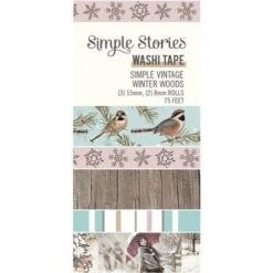 Simple Stories Vintage Winter Woods Washi Tape 19131* 5 Simple Stories Vintage Winter Woods Washi Tape 19131* -Simon Says Stamp 1 552888 FS alt0 c2888c2f 3686 428e 8d79 db563b47a727