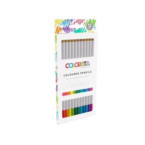 Crafter's Companion Colorista Bright And Vivid Coloured Pencils Sncol-colp-bri12 7 Crafter's Companion Colorista Bright And Vivid Coloured Pencils Sncol-colp-bri12 - Image 5