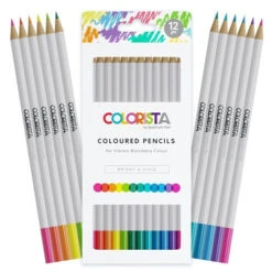 Crafter's Companion Colorista Bright And Vivid Coloured Pencils Sncol-colp-bri12