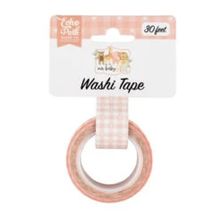 Echo Park Our Baby Girl Plaid Washi Tape Oba301026*